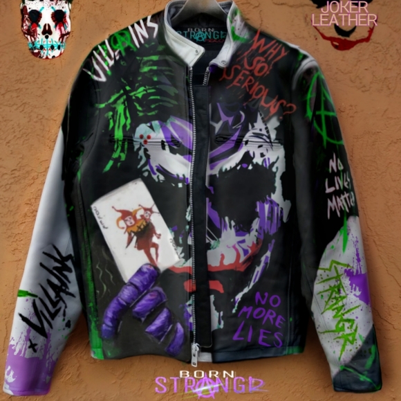 JokR Card | Custom Leather | Made to Order - Picture 3 of 4